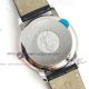 Omega De Ville Rose Gold Replica Watches - Black Leather Strap (5)_th.jpg
